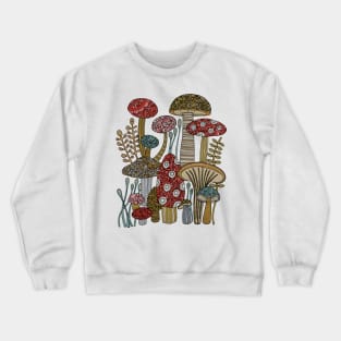 Mushroom Forest Crewneck Sweatshirt